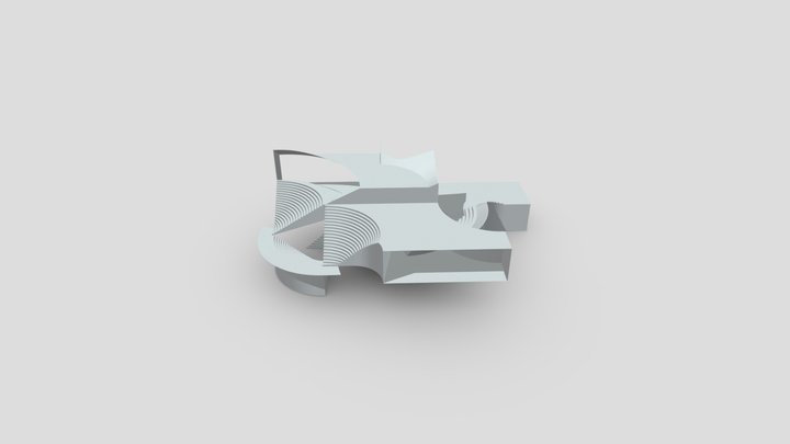 Two B 3D Model