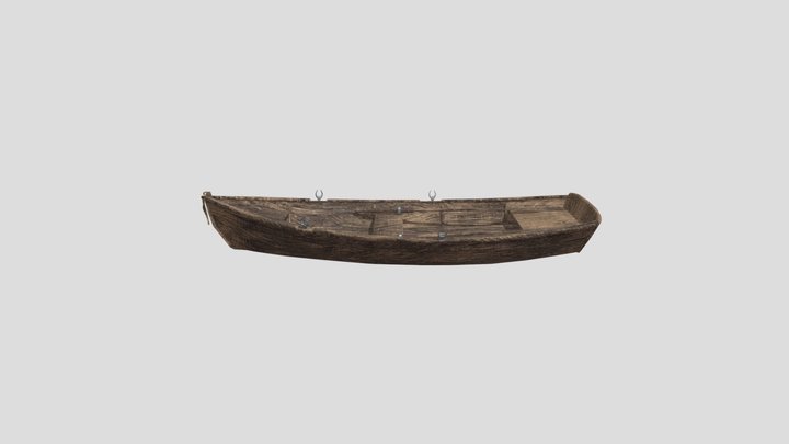 Rowboat 3D Model