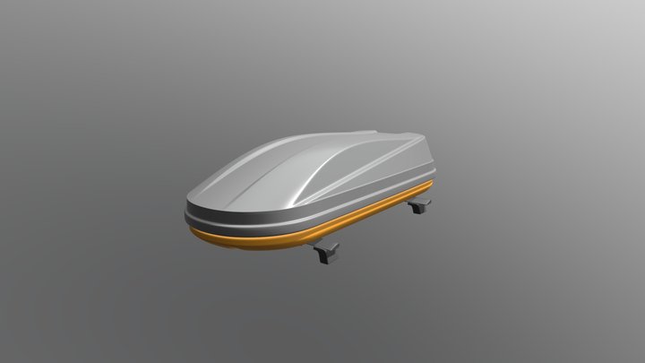 Roof Top Cargo Box Roof Box Cargo Box 3D Model