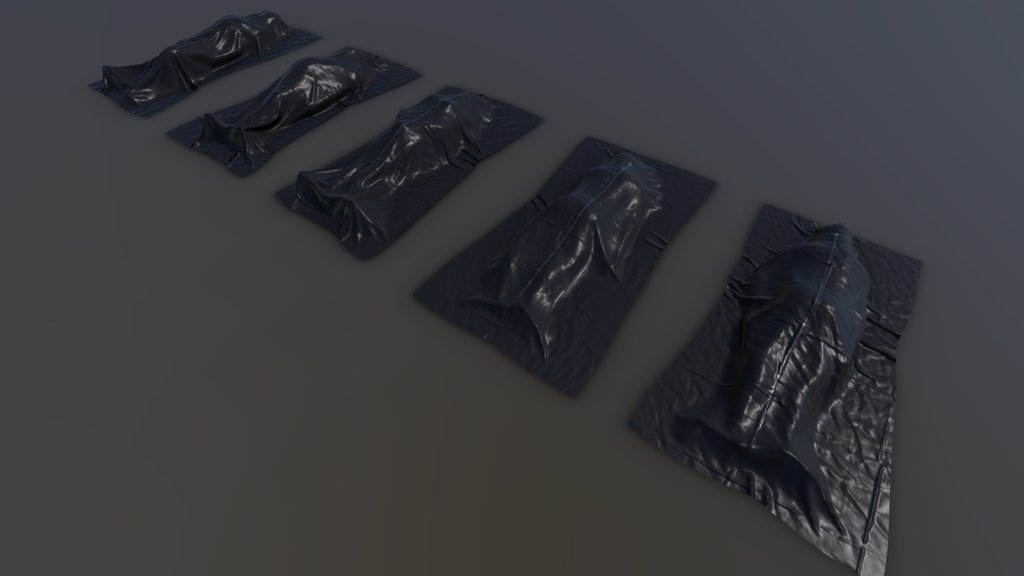smartinius body bag 3D asset
