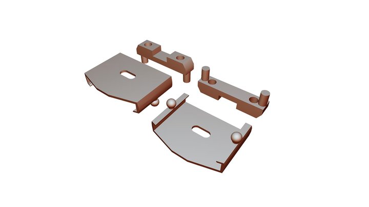 Impian789 ganso sd gundam Gungenesis parts 3D Model