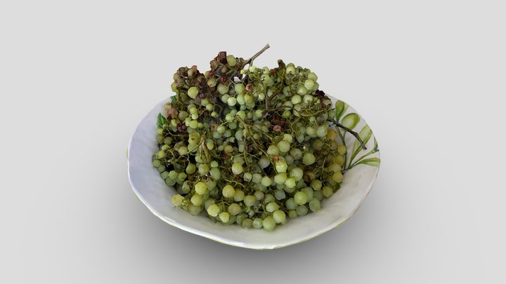 Grapes bowl – Modelo 3D gratuito STL