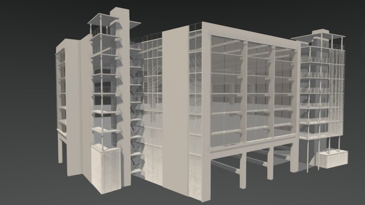 Stop 22-Parking 3D Model