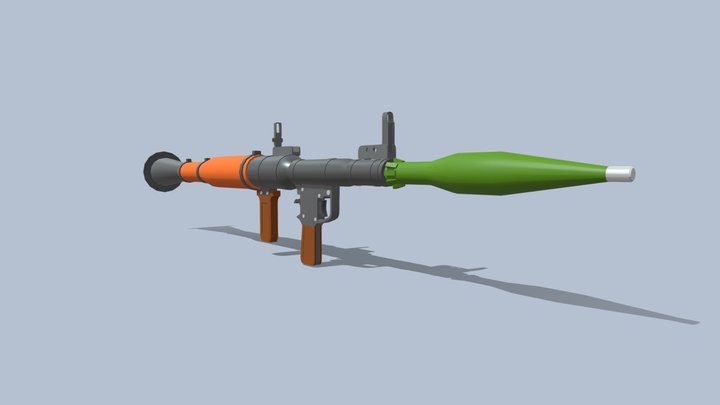 RPG7 3D Model