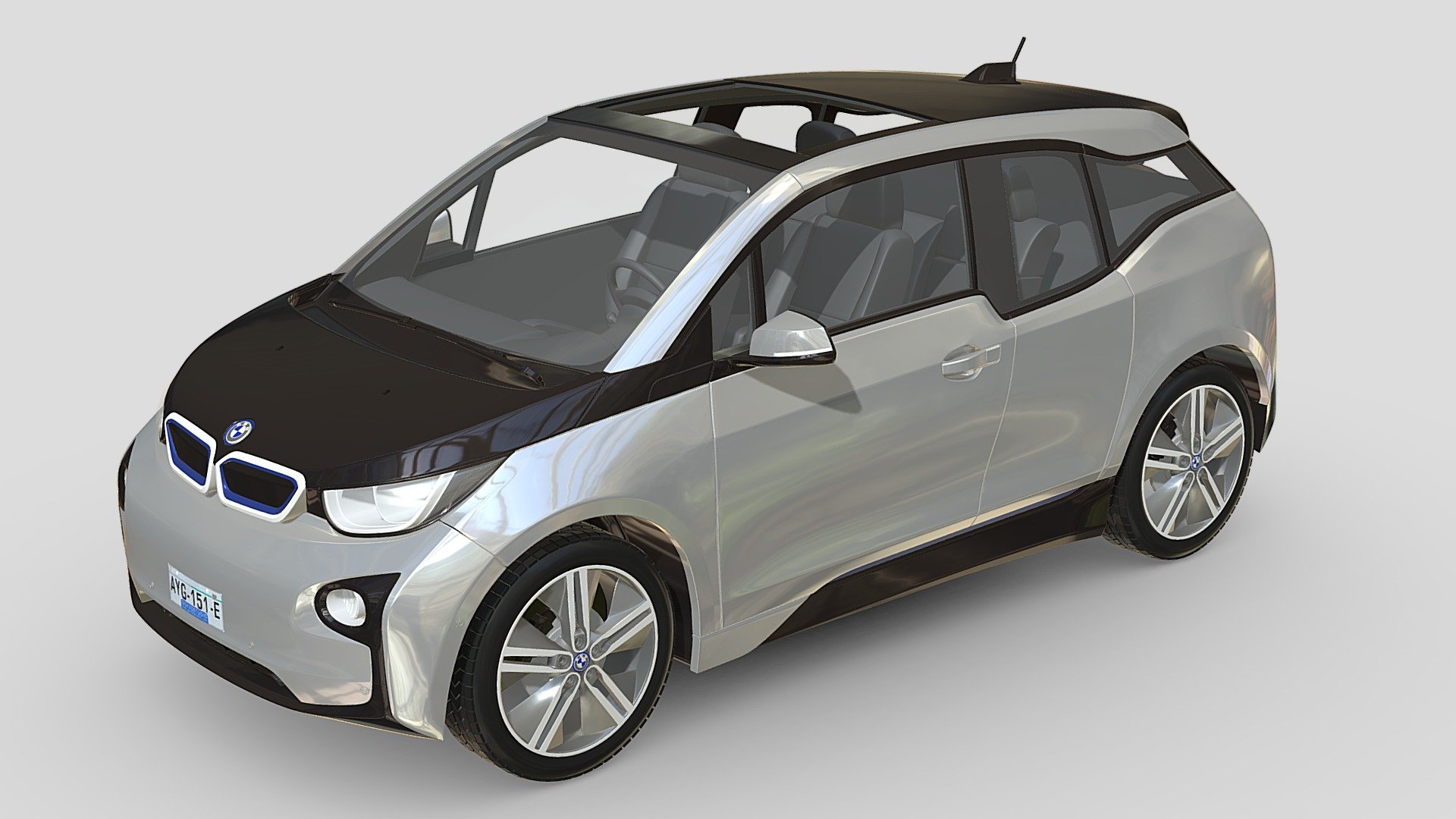 BMW i3 2014 - Buy Royalty Free 3D model by Gov3dstudio [48d8930 ...