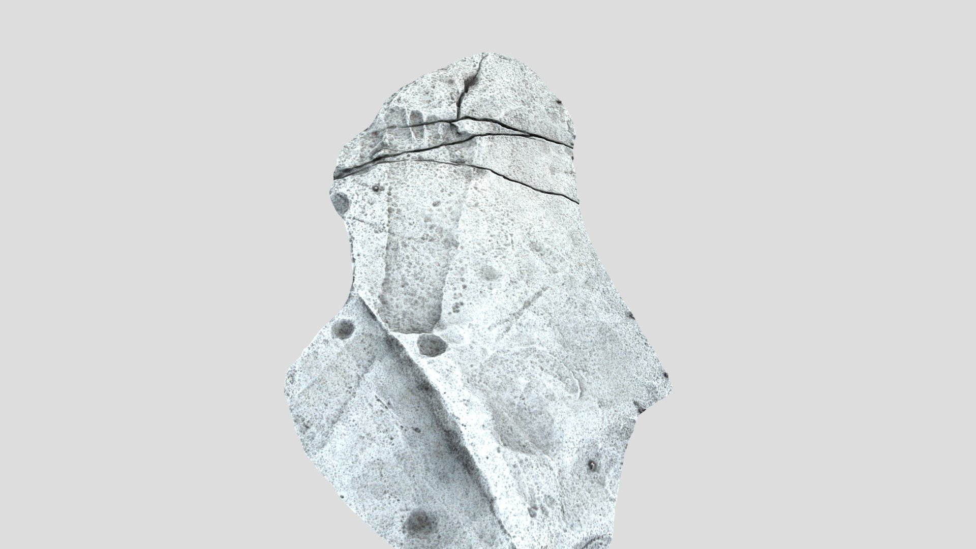 Alibates Petroglyph - Foot - Enhanced