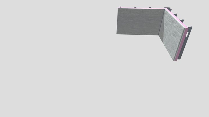 SK-14 Corner Control Joint 3D Model