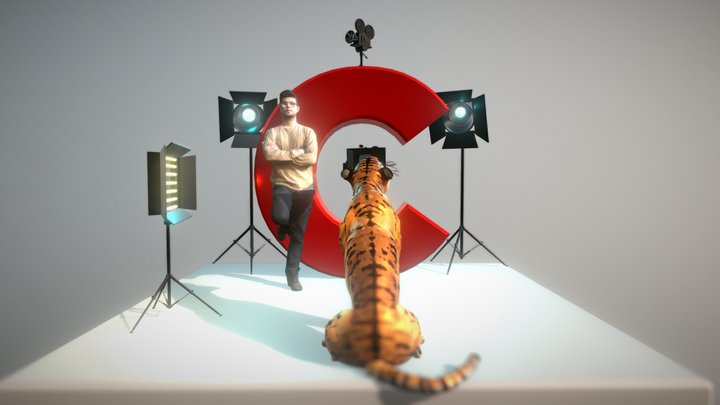Andre Miranda - Corner Studio 3D Model