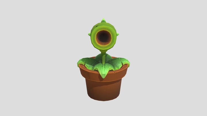 pea cannon 3D Model