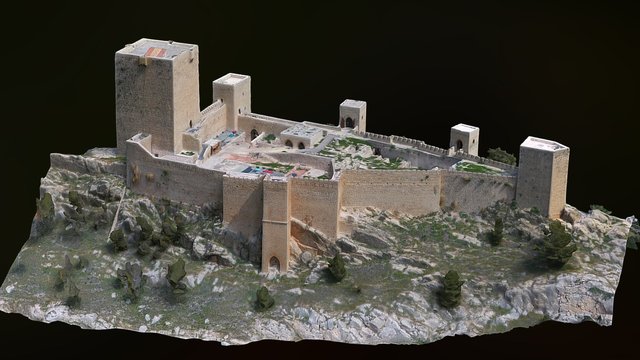 Castillo de Santa Catalina, Jaén 3D Model