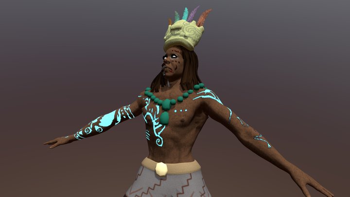 Vucub Came 3D Model