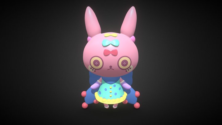 Candywitch - Madoka magica side story 3D Model