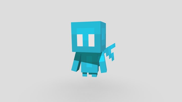 Minecraft Allay 3D Model