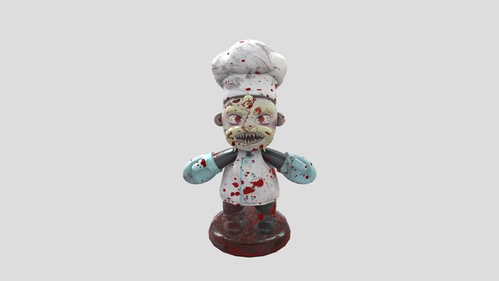 Muffin Man 3D Model