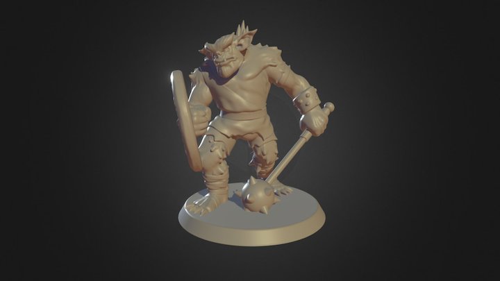 D&D Monster for 3D Printing 3D Model