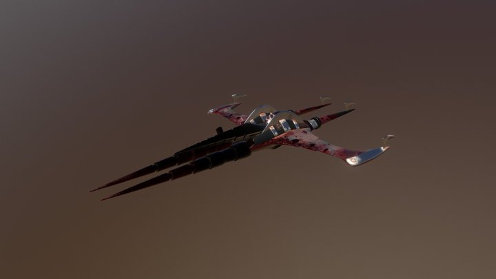 Spaceship 3D Model