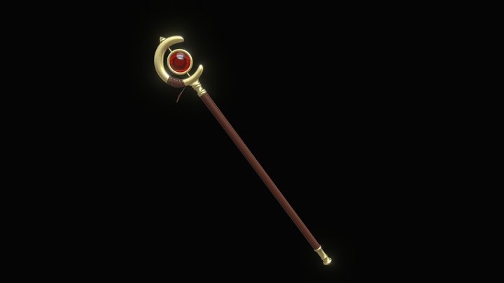 Frieren Staff 3D Model