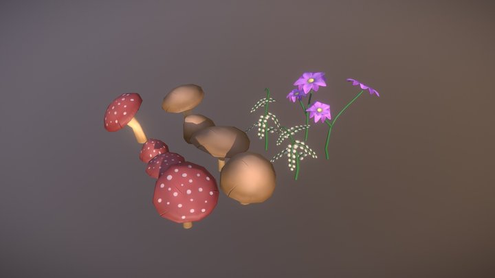 Foliage 01 3D Model