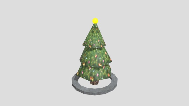 Big Scary Christmas Train! 3D Model