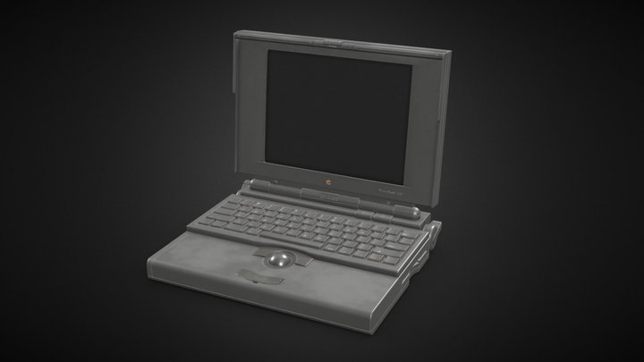 ApplePowerBook150 3D Model