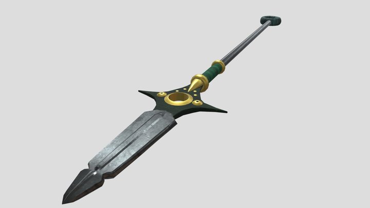 Seven Deadly Sins Spirit Spear Chastiefol 3D Model