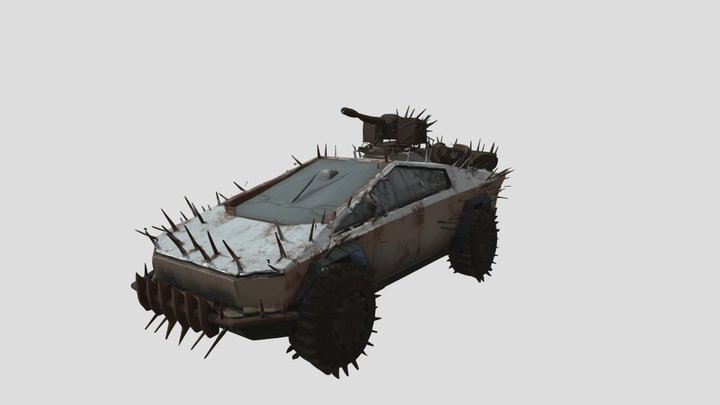 Apocalyptic Cybertruck Tesla