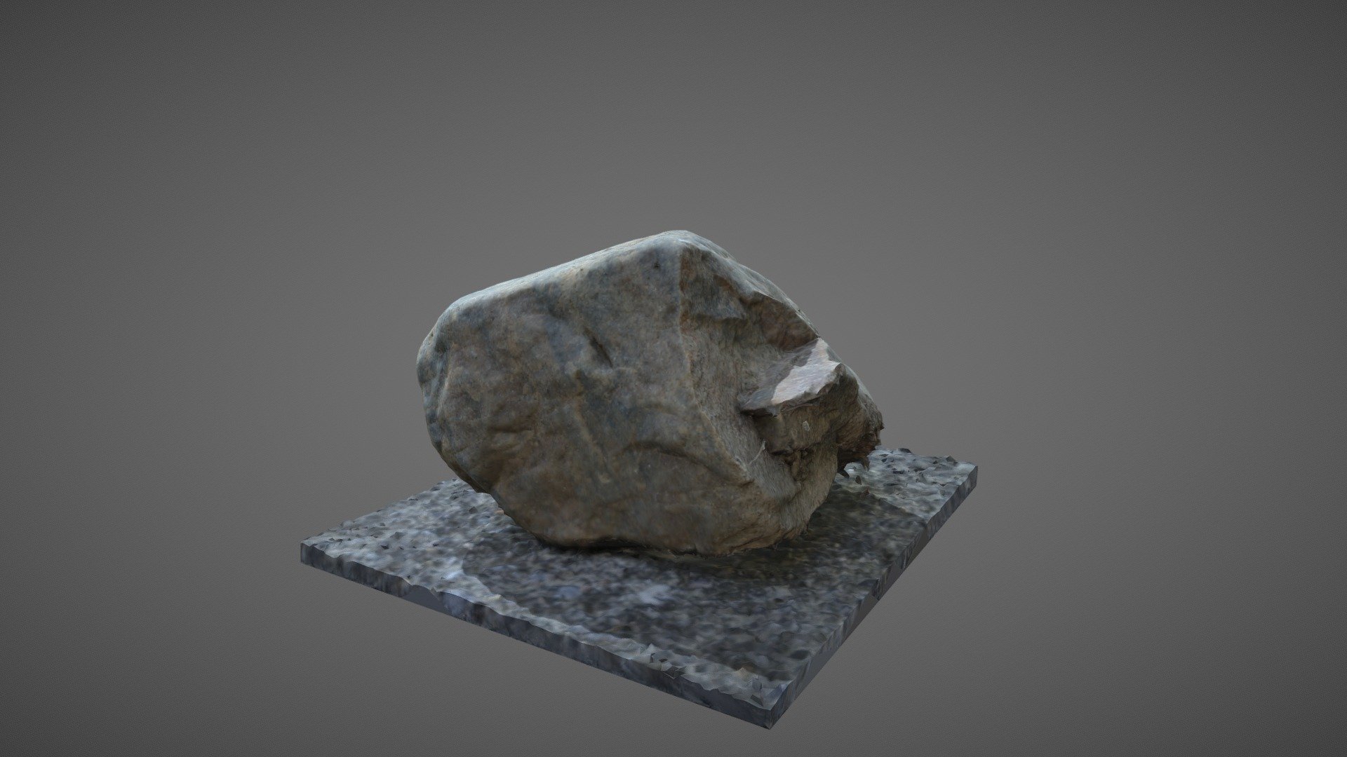 Just a stone | My First Photogrammetry Scan