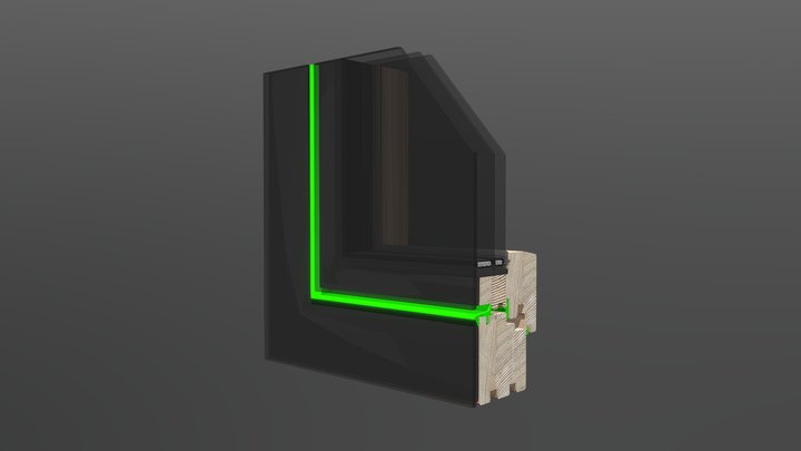 Profil STRUCTURE GLASS 3D Model