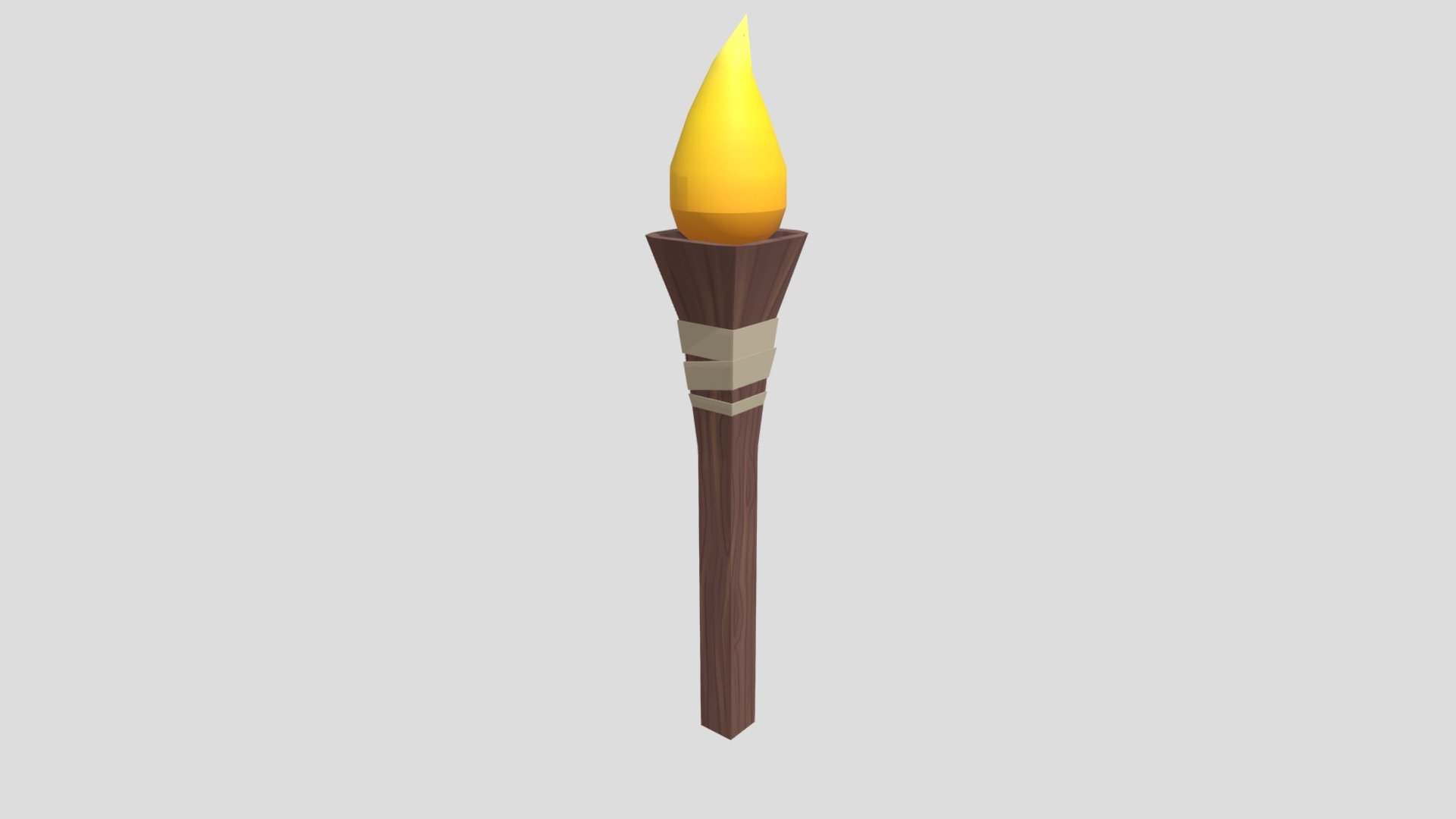 Wooden Torch