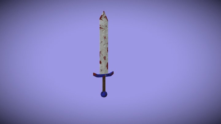 Sword Low-Poly 3D Model