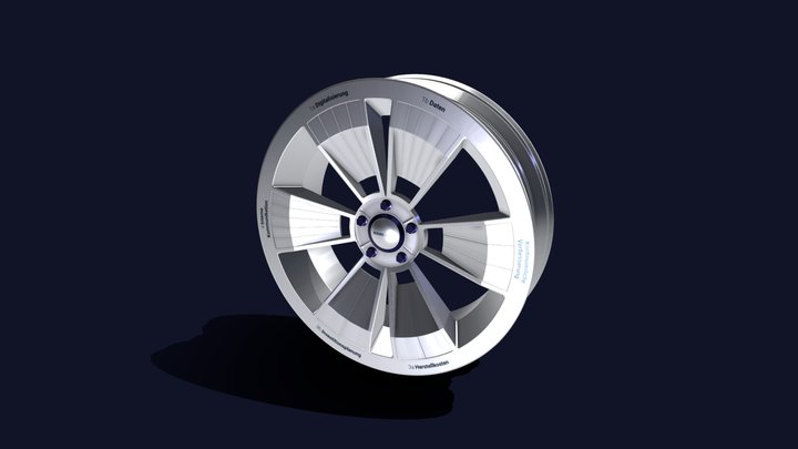 RONAL Action Wheel [ 3D ] 3D Model