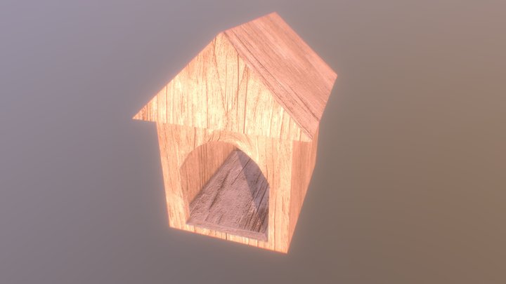 Dog House 3D Model