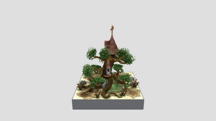 KOTH - Fairytale Treehouse Arena 3D Model