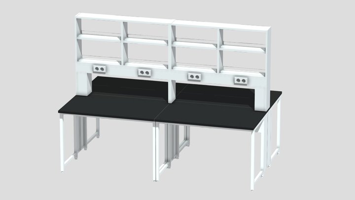 shelf_2_x2 3D Model