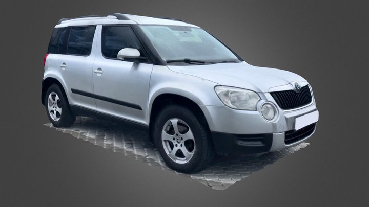 3D Scanned Skoda Yeti (2009) [Free] 3D Model