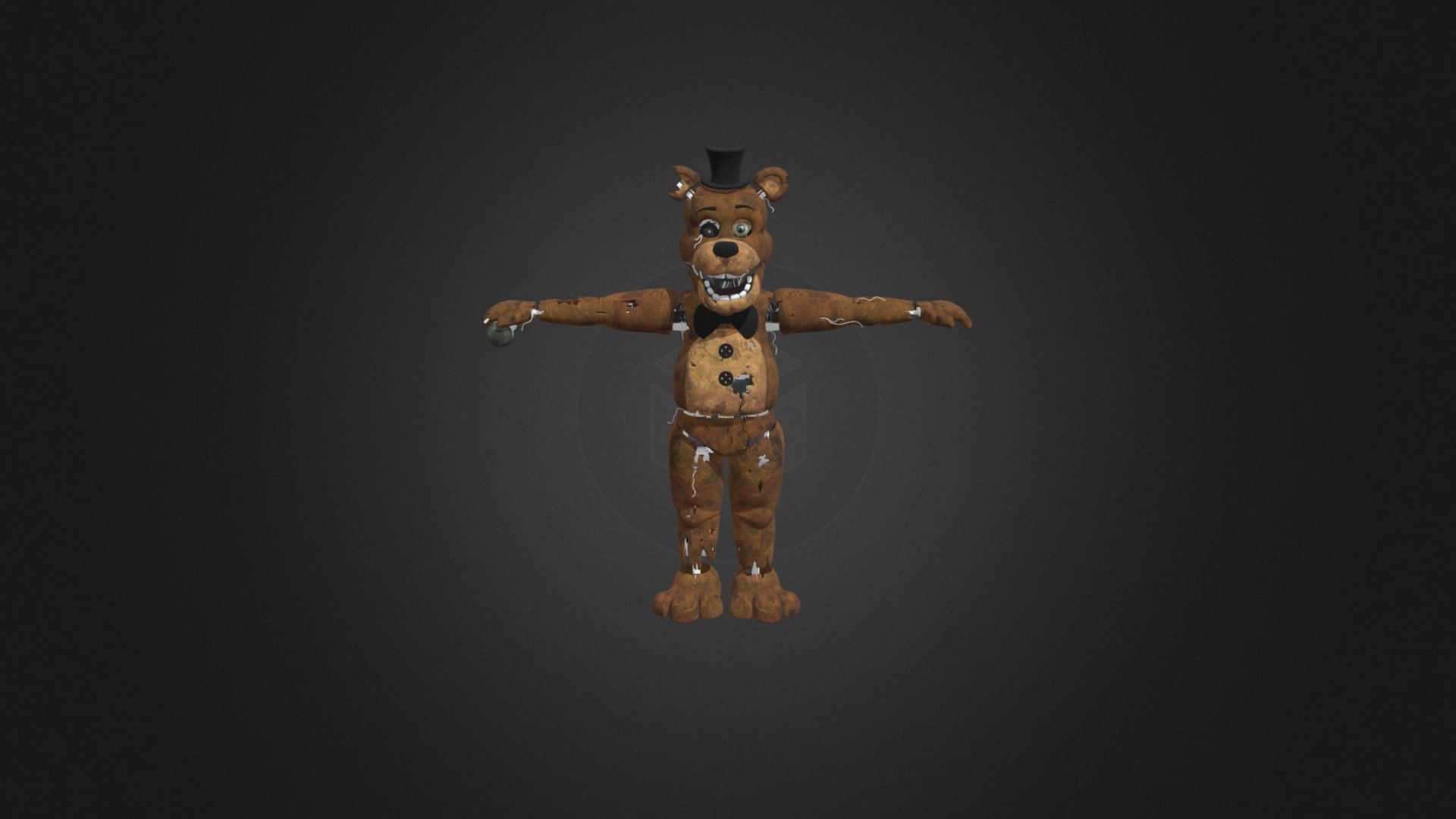 Stylized_withered_freddy - Download Free 3D model by fap_nighits ...
