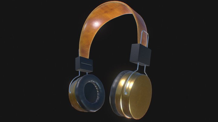 Simple Vintage Headphones (LP)
