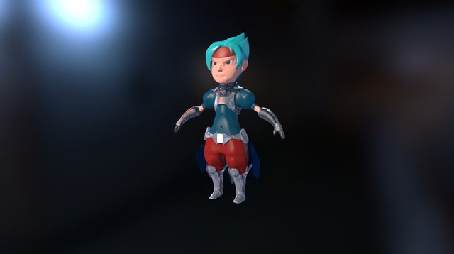 Personagem Principal 3D Model
