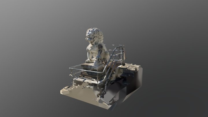 Stone Lion, University of Tokyo 2023-01-30 3D Model