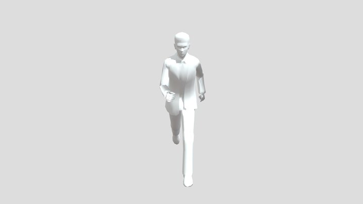 Man@run 3D Model
