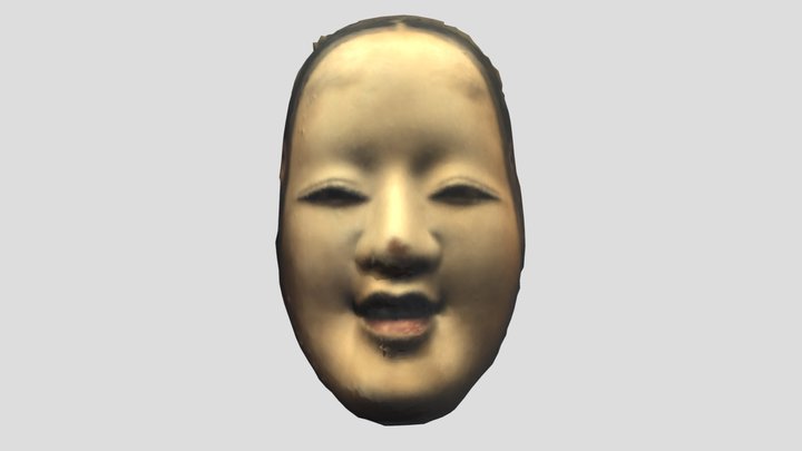 Japanese Actor Mask 2 – Modelo 3D gratuito STL