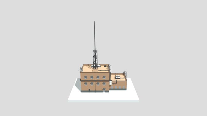 Scene 1 Buildings 69 SF 3D Model