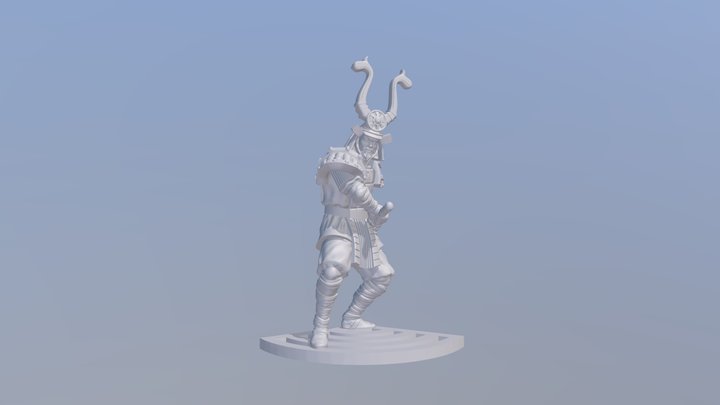 Samurai - Shadow Tactics board game 3D Model