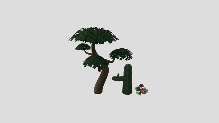 Foliage Props 3D Model