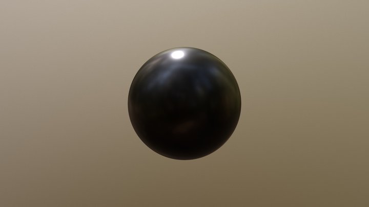 Material Sphere 3D Model