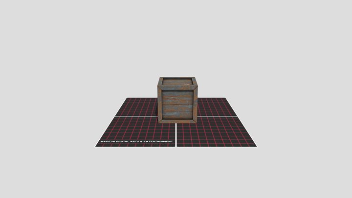 Crate Model 3D Model