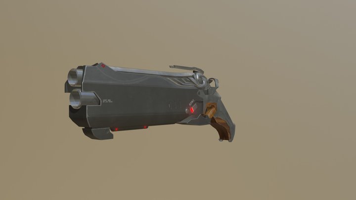 Reaper Gun 3D Model