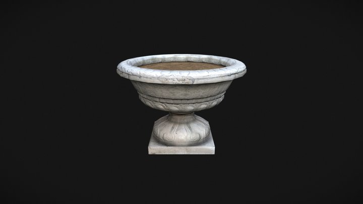 Flower bed 3D Model