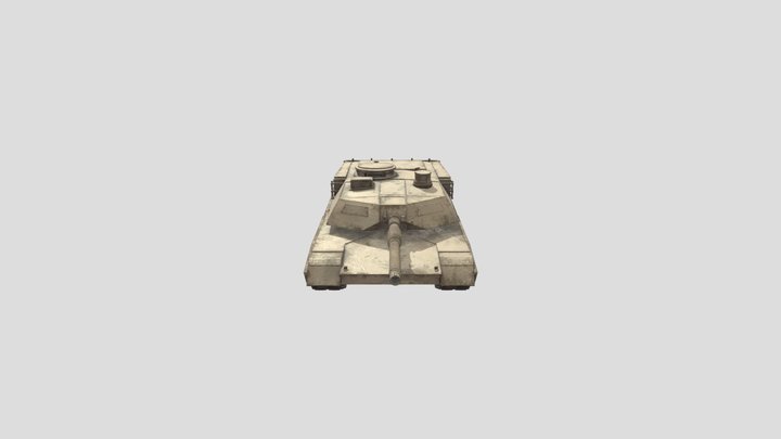 Final M1 Abrams Model 3D Model