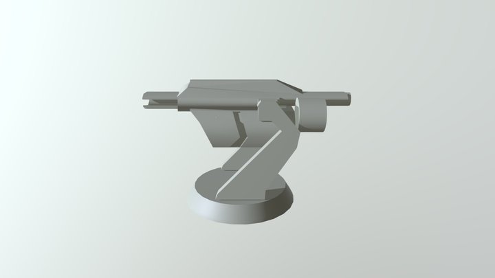 Waddell Turret 3D Model